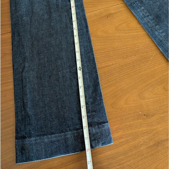 A.P.C. Jean Taille Haute Denim Mid-rise Straight Leg Jeans, size 40/L - Picture 6 of 9